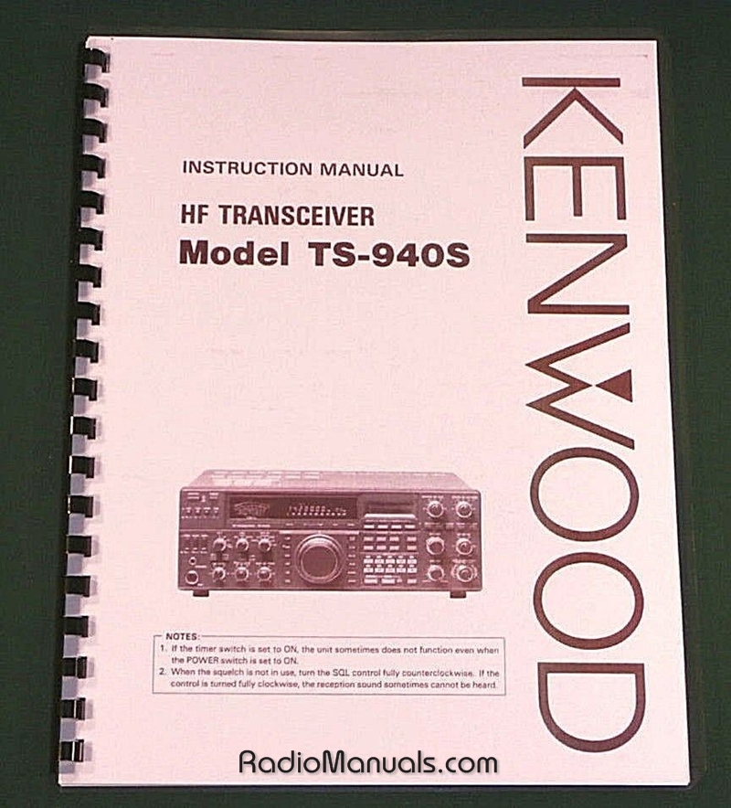 Kenwood TS-940S Instruction Manual - Click Image to Close